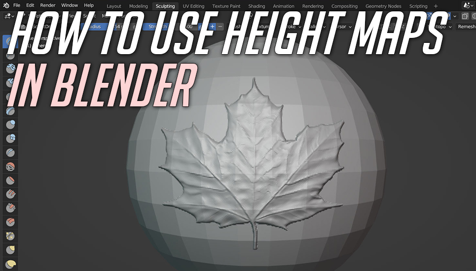 How To Use Heightmaps In Blender - Heightmap Download