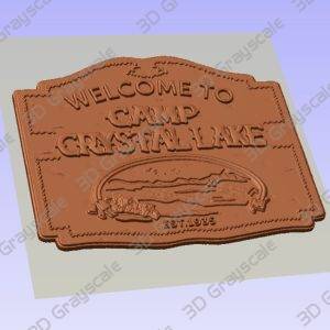 Camp Crystal Lake Sign Preview 2