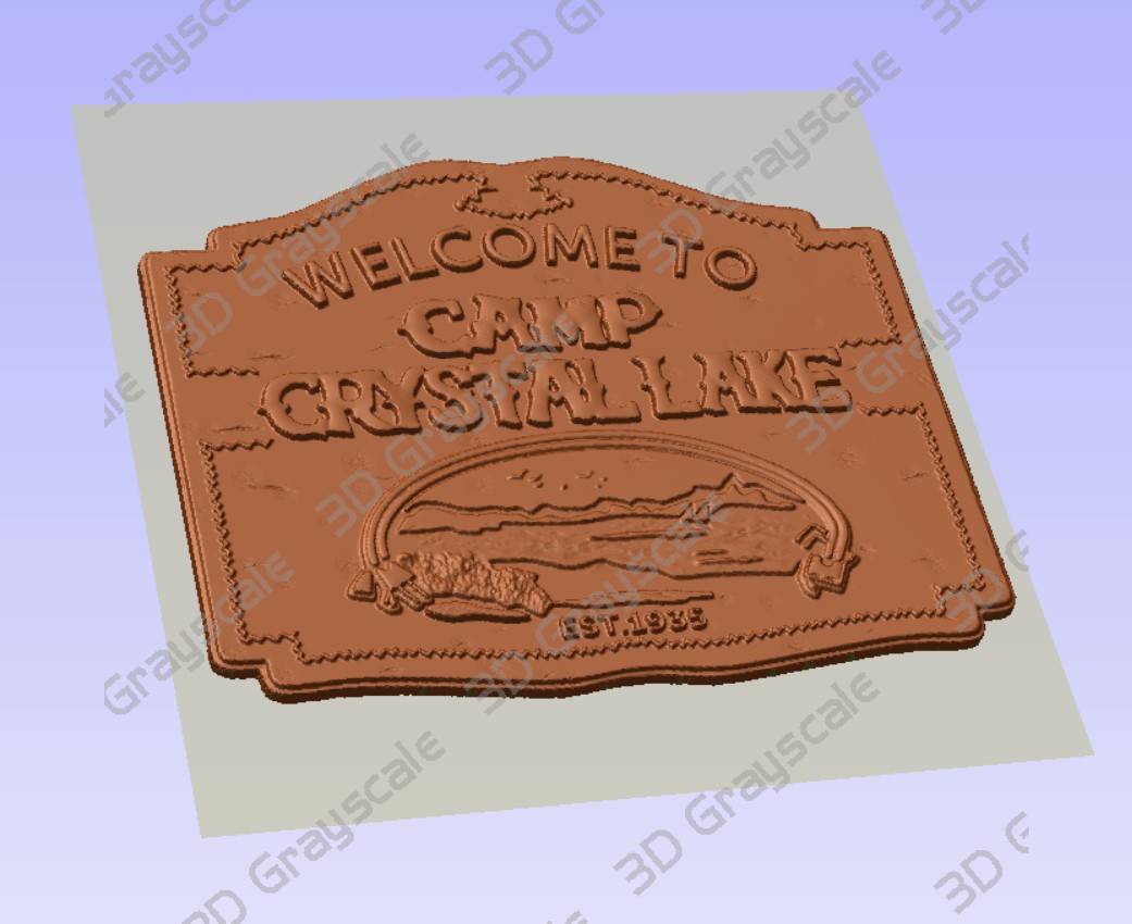 Camp Crystal Lake Sign Preview 2 Camp Crystal Lake Sign Preview 2