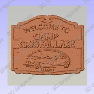 Camp Crystal Lake Sign Preview