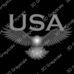 USA Spread-Winged Eagle