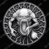 Eldritch Horror 3D Engraving Map | Cthulhu-Inspired Coin Design | CNC & Laser | Dark Fantasy Depth - Heightmap Download